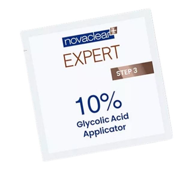 NovaClear Expert Салфетка аппликатор 10% гликолевой кислоты, 1шт