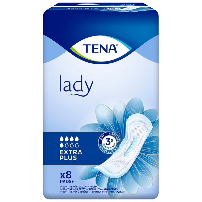 TENA Прокладки женские впитывающие Lady Extra Plus 8 шт. 400180221