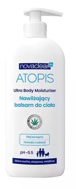Novaclear Atopis ультра увлажняющий бальзам для тела для детей и взрослых, 500 мл