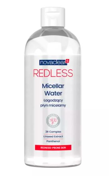 Novaclear Redless успокаивающая мицеллярная вода, 400 мл