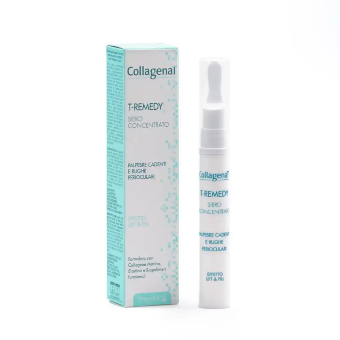 CollagenaT T-Remedy Concentrated Serum Сыворотка-концентрат вокруг глаз с эффектом лифтинга, с морским коллагеном, гиалуроновой кислотой и пептидами,15 мл