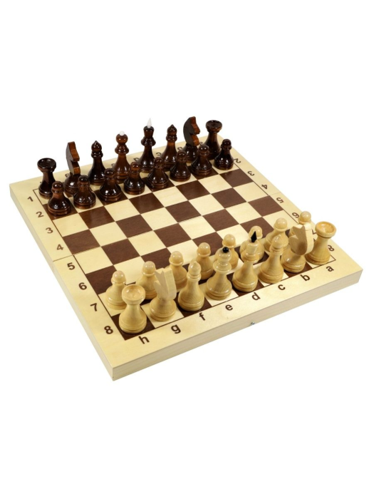 Игра настольная Шахматы деревянные (поле 29см х 29см)