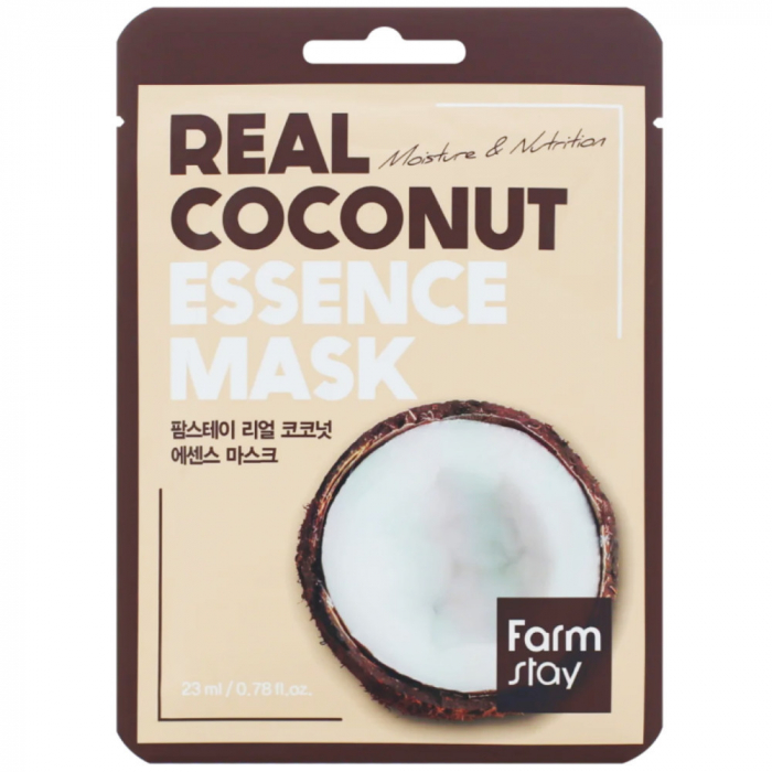 FarmStay Тканевая маска для лица с экстрактом кокоса, 23 мл
