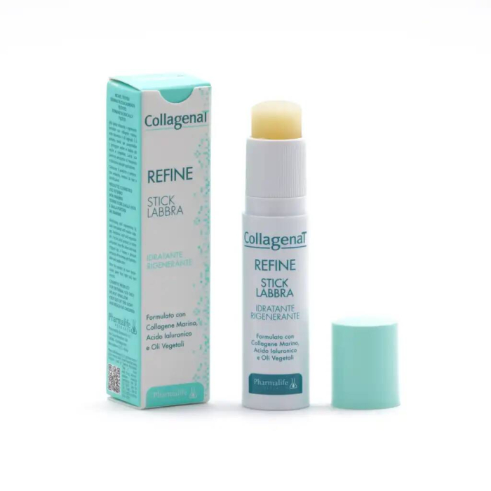 CollagenaT Refine Lip Balm Бальзам для губ увлажняющий, регенерирующий с морским коллагеном и гиалуроновой кислотой, 5,7 мл