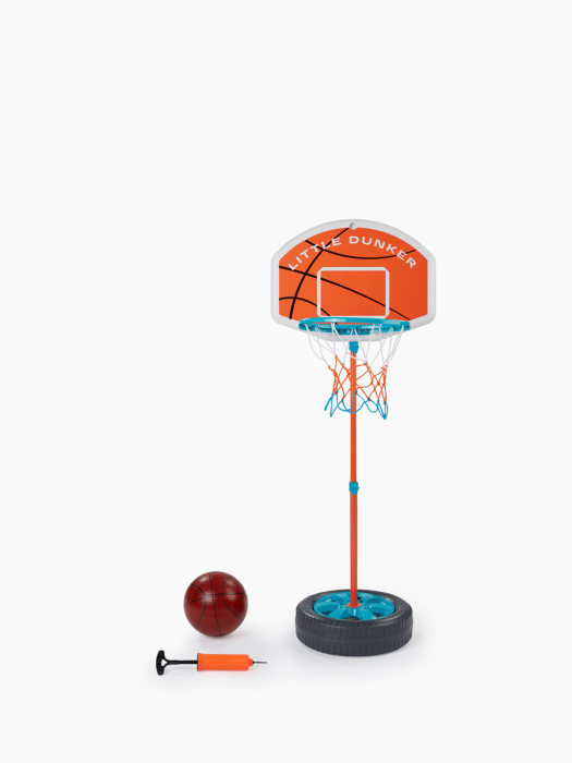 Баскетбольное кольцо напольное FUNNY BASKETBALL комплектация: корзина, стойка, мяч, насос, 3 мес+, 